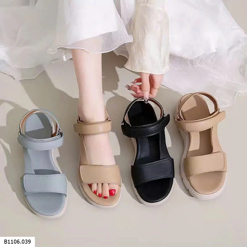 SANDAL QUAI DÁN ĐẾ CAO NỮ Sỉ 165k
