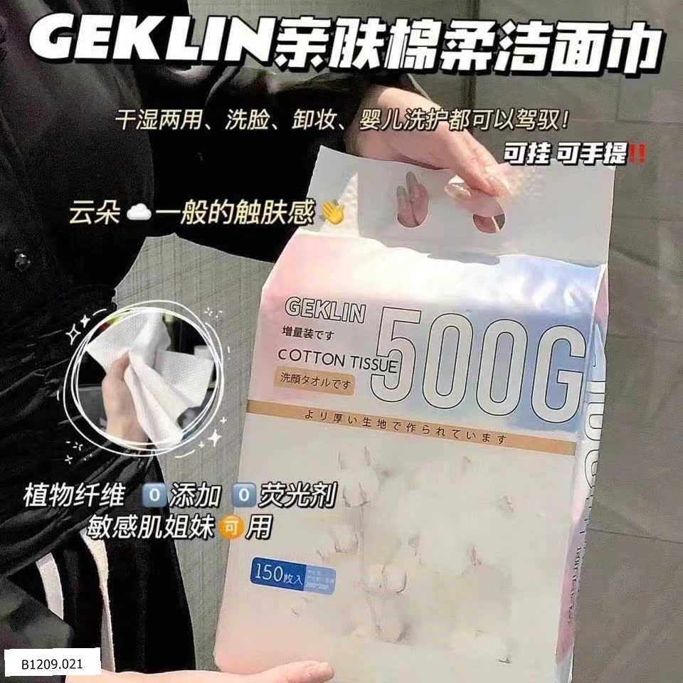 KHĂN ĐA NĂNG GEKLIN   Giá sỉ 106k/2 bịch