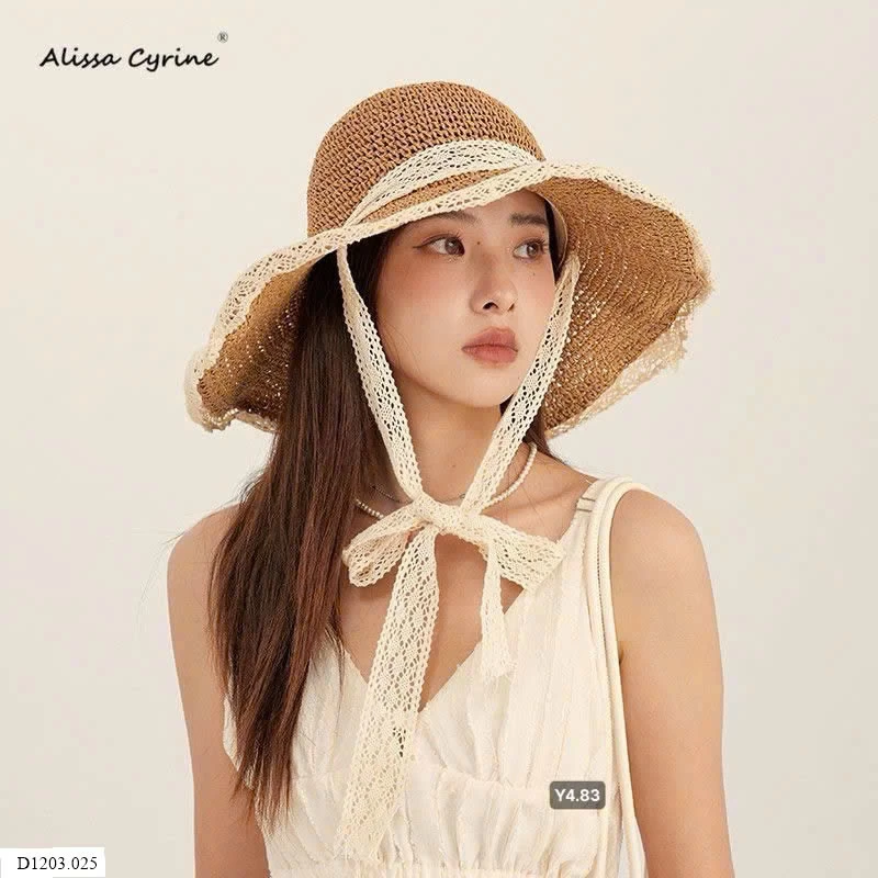 Mũ đi biển nhà  Alissa    Sỉ 110k