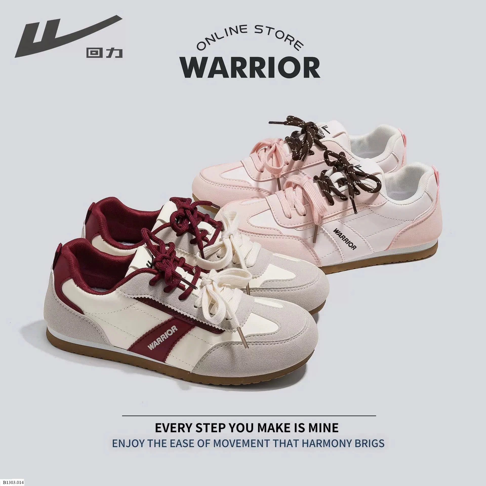  SNEAKER NỮ HÃNG WARRIOR  Sỉ 250k