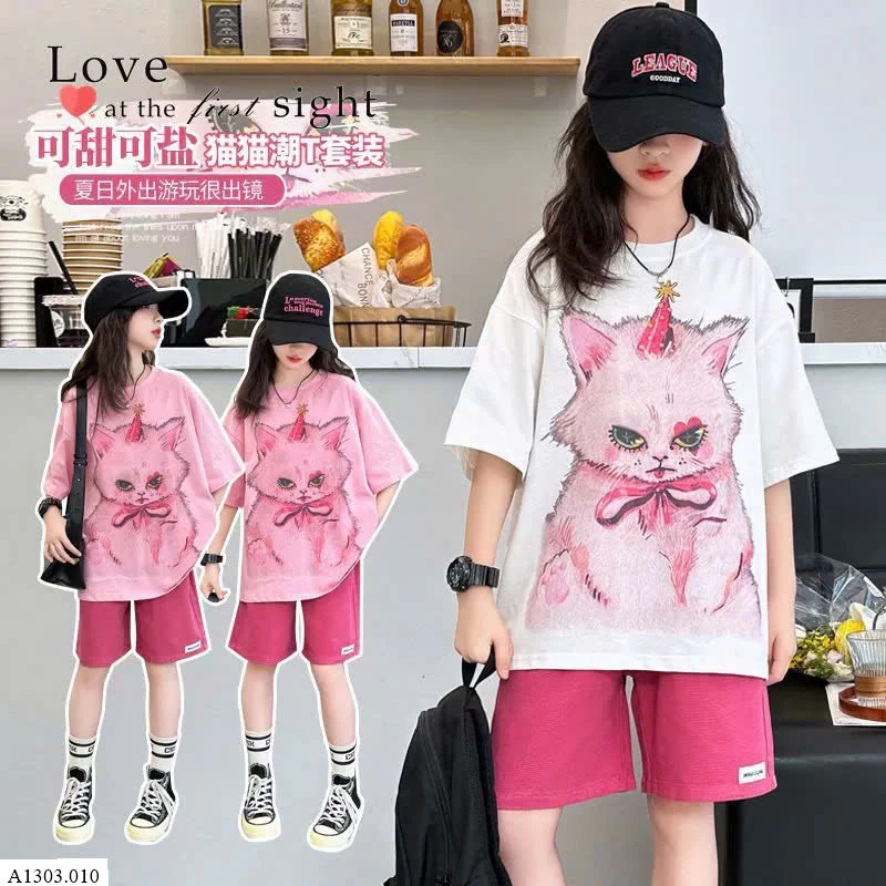 BỘ CỘC TAY  BÉ GÁI CUTE    Sỉ 118k