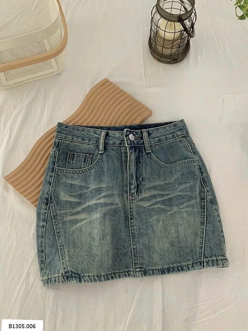 CHÂN VÁY JEAN DÁNG CHỮ A Sỉ 187k