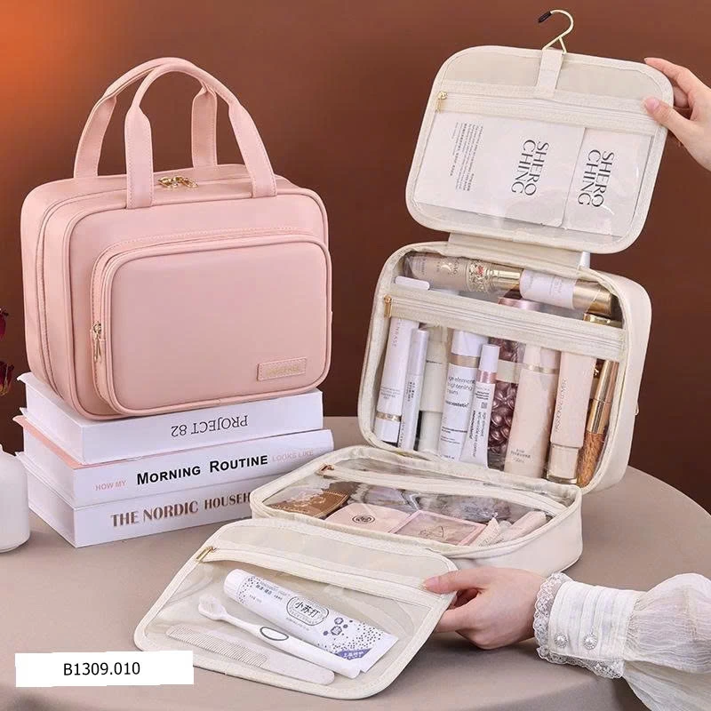 TÚI ĐỰNG MỸ PHẨM TREO NHIỀU NGĂN   Giá sỉ 145k