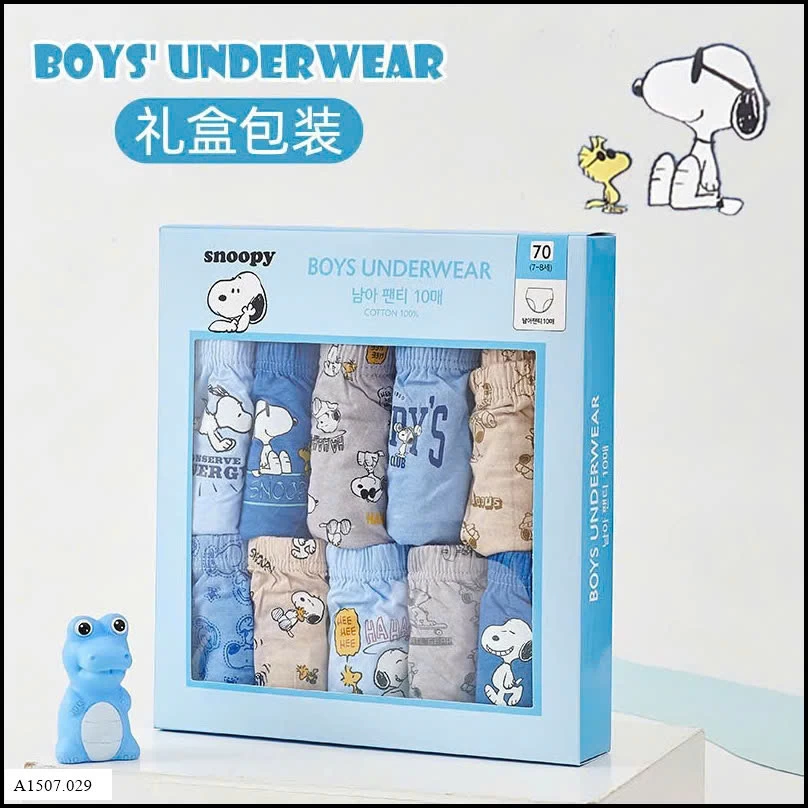 Set 10 quần chip bé trai bé gái Sỉ giá 144kA