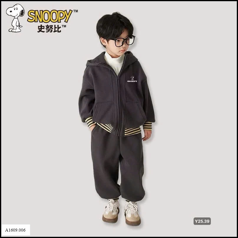 Bộ nỉ chính hangz Snoopy Giá sỉ 250kA