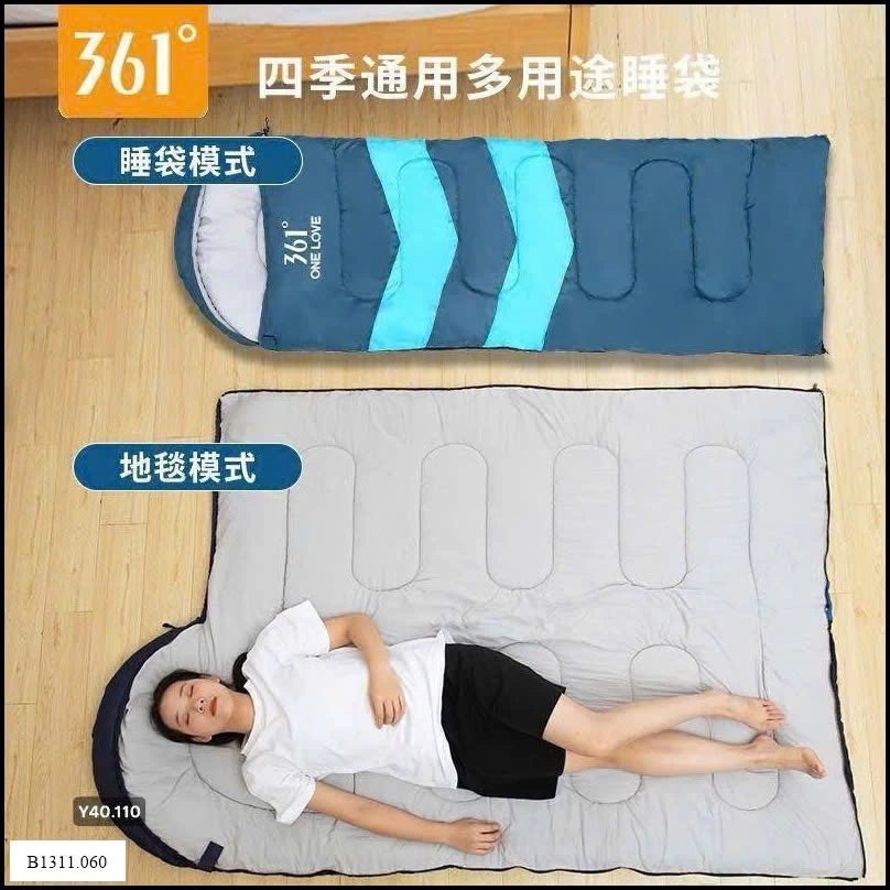 Túi ngủ gấp gọn chính hãng 361  Giá sỉ 260ka