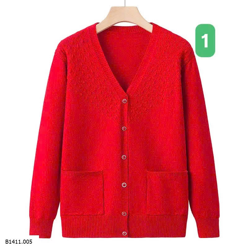 ÁO CARDIGAN TRUNG NIÊN  Giá sỉ 165k