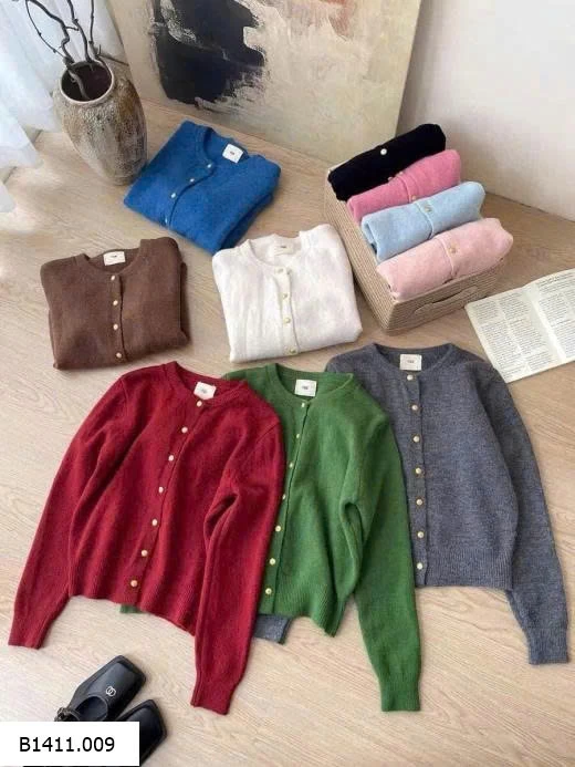 BST ÁO CARDIGAN SẮC MÀU  Giá sỉ 140ka