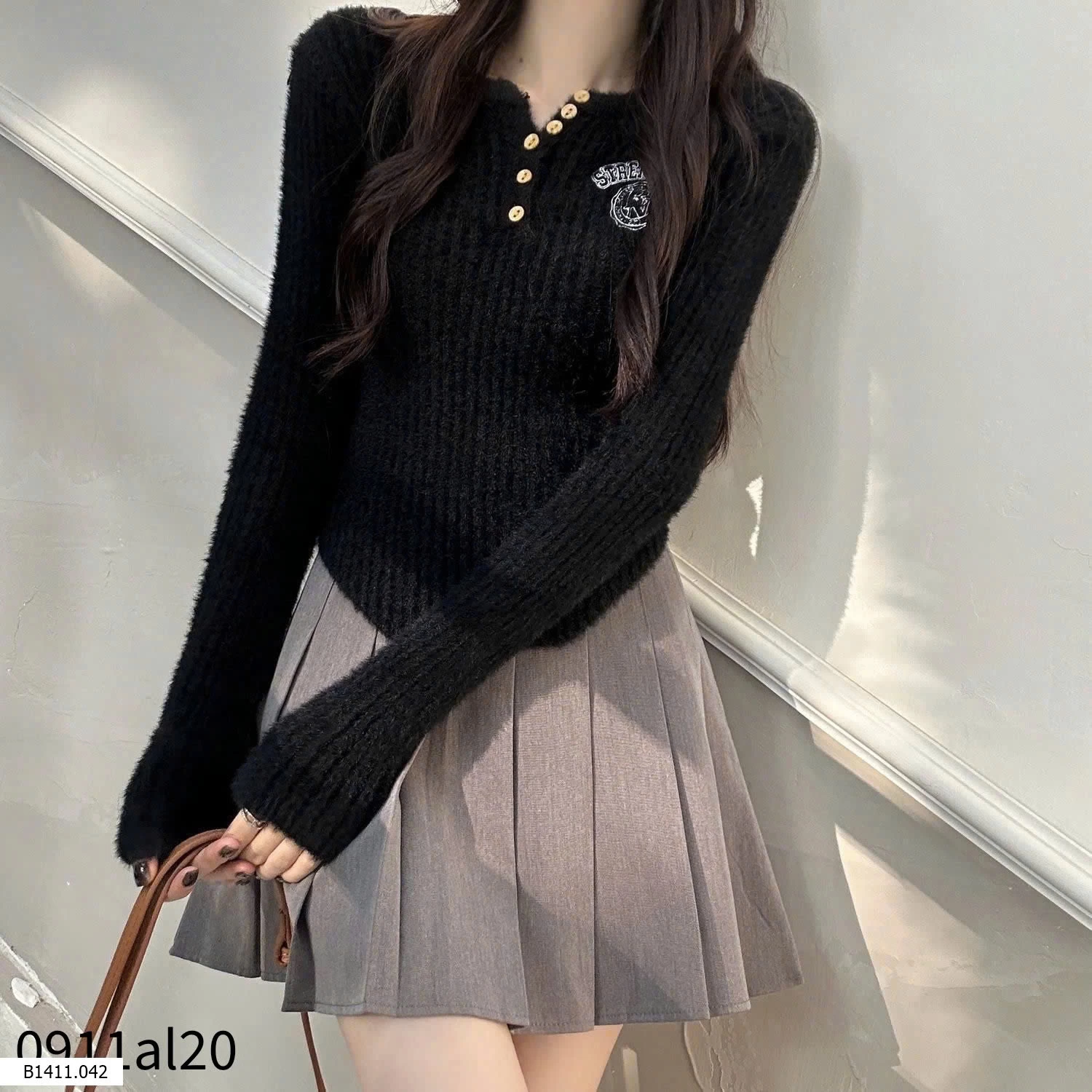 ÁO LEN GÂN DÀI TAY   Giá sỉ 115k