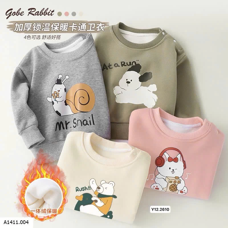 ÁO NỈ LÓT LÔNG Giá sỉ 85k/1 chiếc