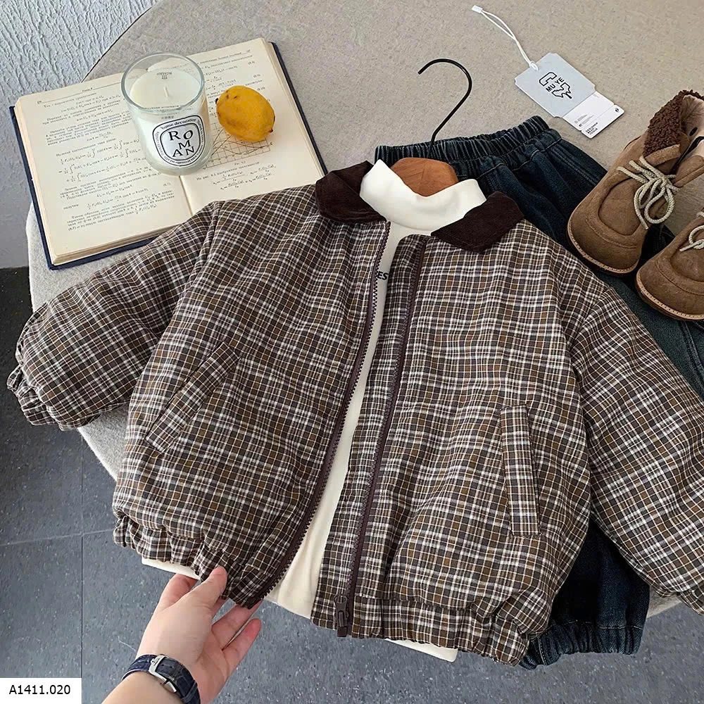ÁO KHOÁC KẺ CHO BÉ  Giá sỉ 225k