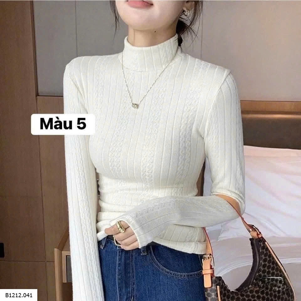 ÁO LEN GÂN CỔ LỌ  Giá sỉ 125k