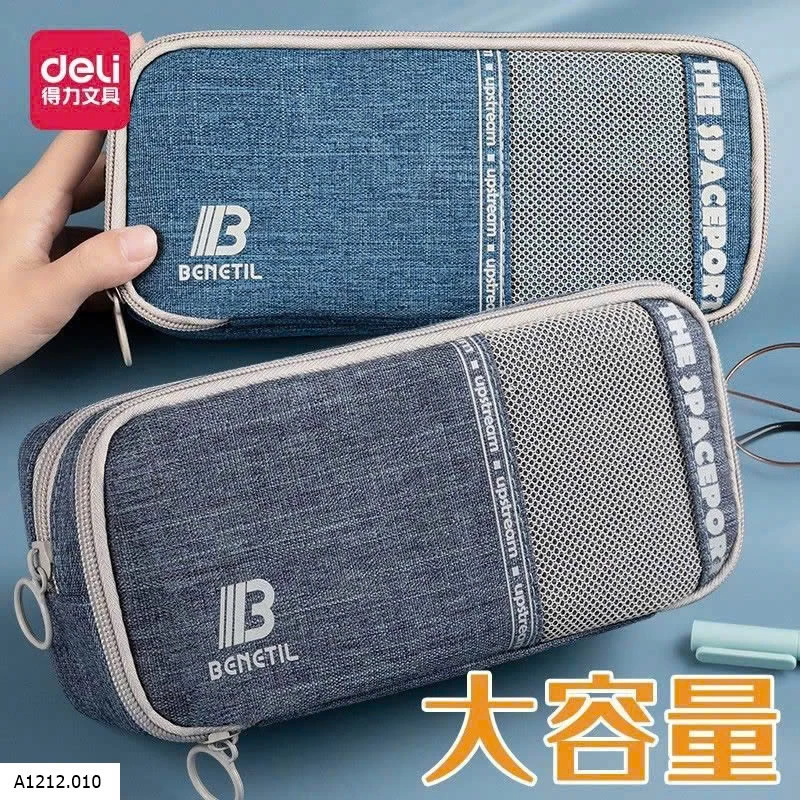 HỘP ĐỰNG ĐỒ DÙNG HỌC TẬP DELI CAO CẤP   Giá sỉ 120k