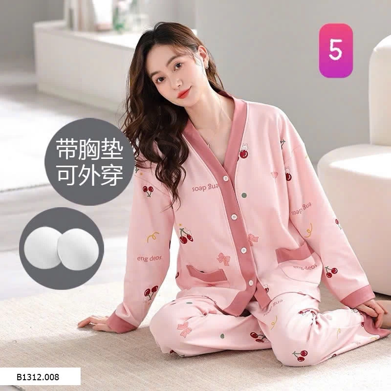 BỘ MẶC NHÀ KÈM BRA  Giá sỉ 150k