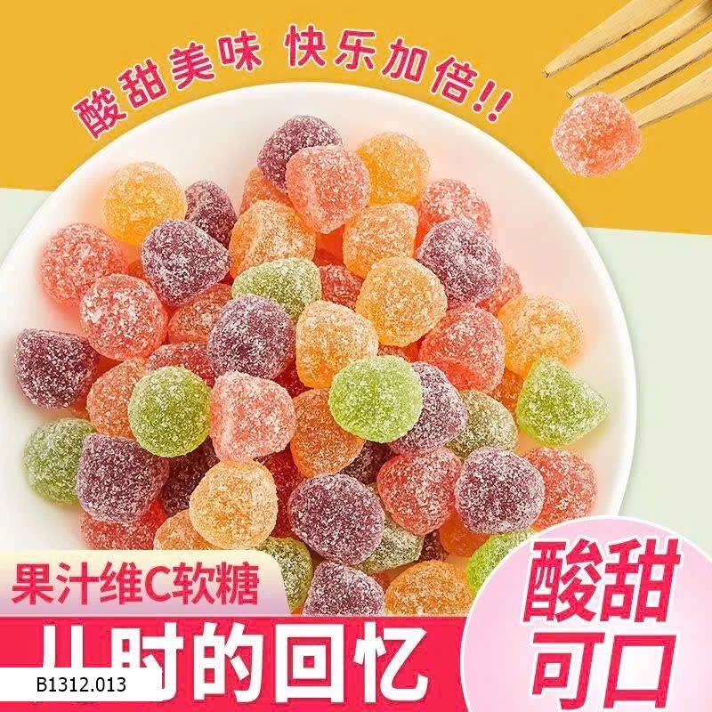KẸO DẺO TRÁI CÂY VITAMIN C   Giá sỉ 70k