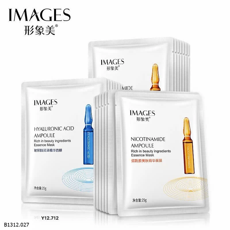 COMBO 60 MẶT NẠ IMAGE SIÊU DƯỠNG AMPOULE  Giá sỉ 140k /1 set 60 miếng 