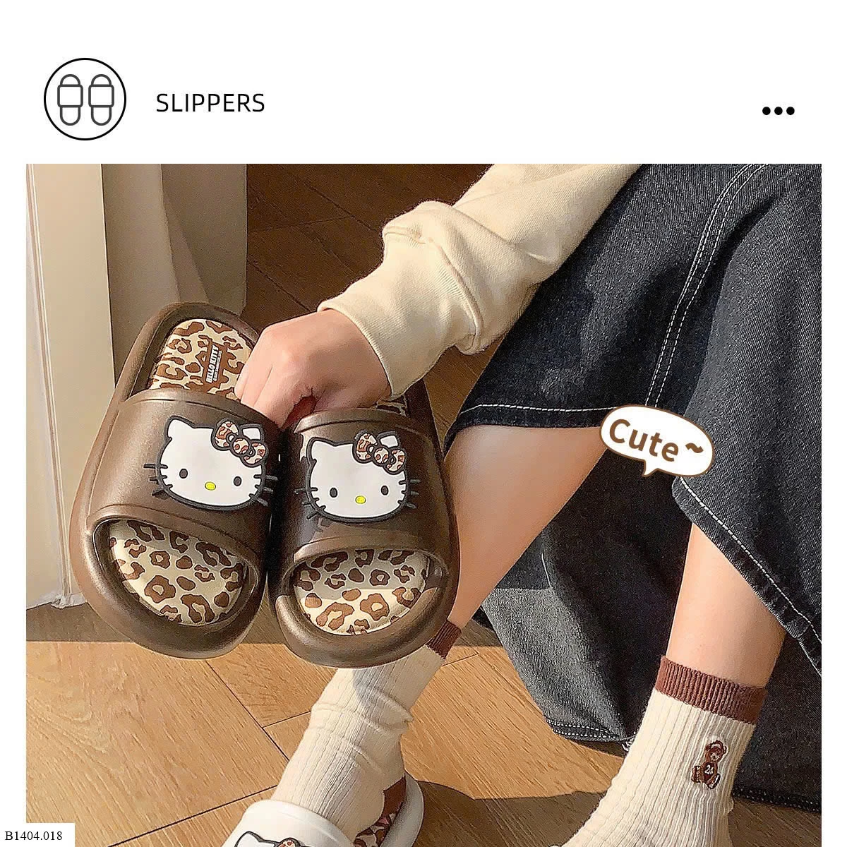 DÉP HELLO KITTY CHO NỮ Sỉ 100k
