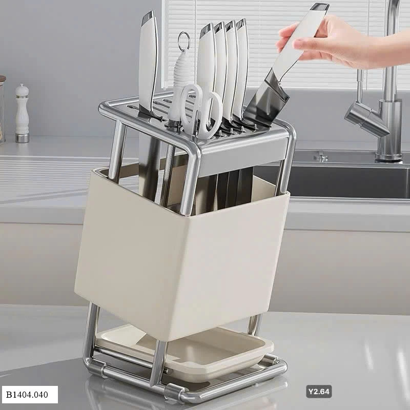 Khay để dao bằng kim loại   Sỉ 160k