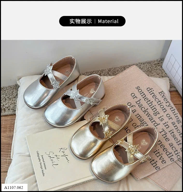 GIÀY BÚP BÊ NGÔI SAO BÉ GÁI Sỉ giá sz 23-25: 113k sz 26-30: 118k  sz 31-36: 123k 