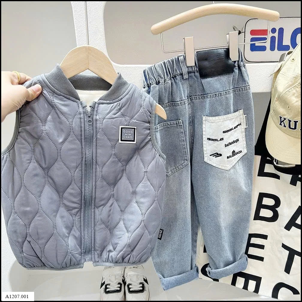 ÁO GILE TRÁM CHO BÉ NHÀ KACADY  Sỉ giá 113k