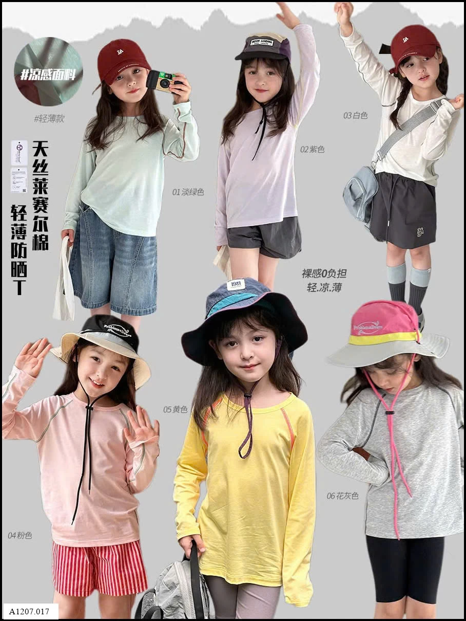 ÁO THUN DÀI TAY AMBB BÉ Sỉ giá Sz 90-150: 85k Sz 160: 95k Sz 170: 105k