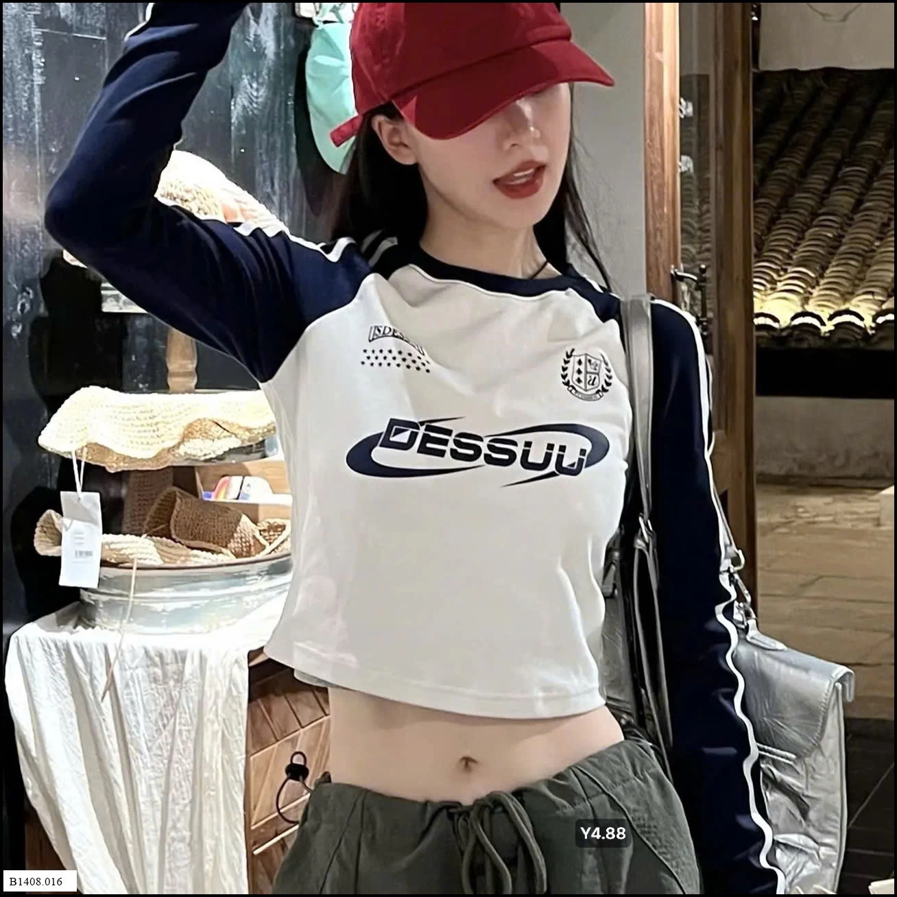 Áo phông Dessu dáng ngắn   Giá sỉ 210k