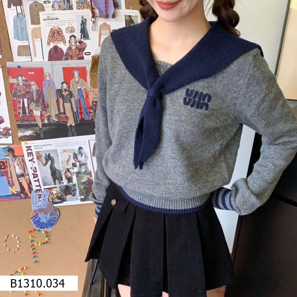 ÁO LEN CỔ THỦY THỦ CHO NỮ   Giá sỉ 125k