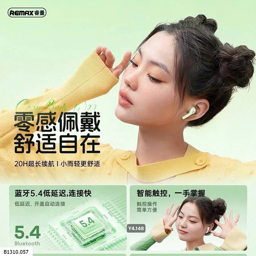 Tai nghe mẫu mới nhà Remax  Giá sỉ 160ka