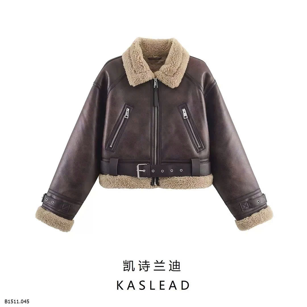 ÁO KHOÁC CỔ LÔNG KASLEAD  Giá sỉ 450k