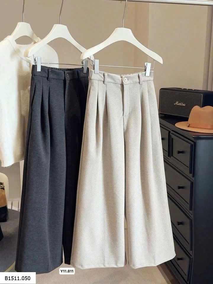 Quần xuông nỉ nhung  Giá sỉ 270k