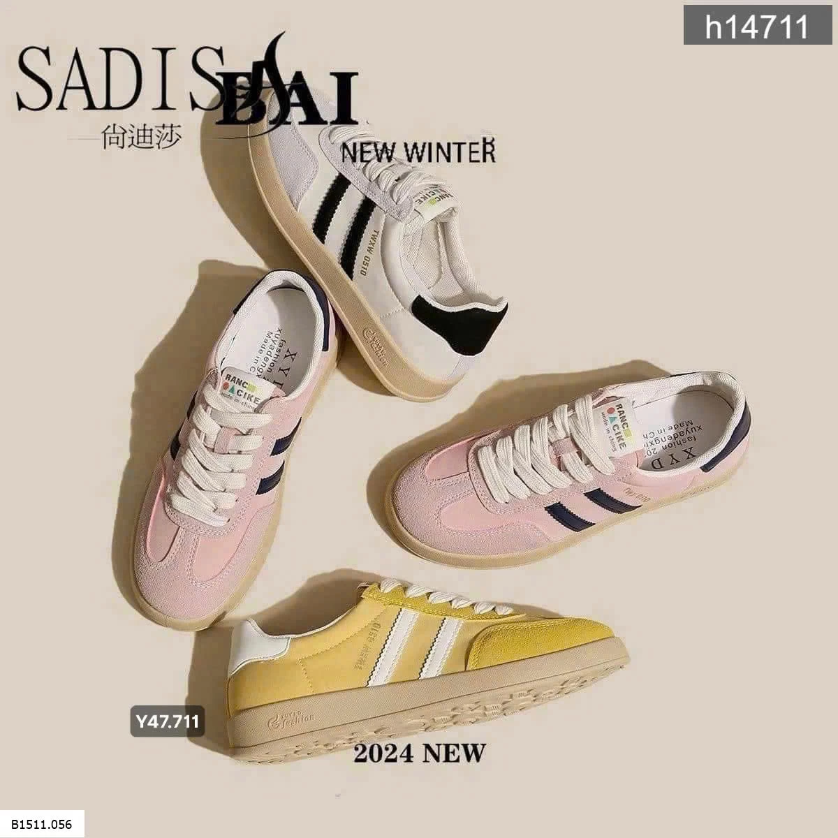 GIÀY THỂ THAO KẺ SỌC NỮ  Giá sỉ 145k