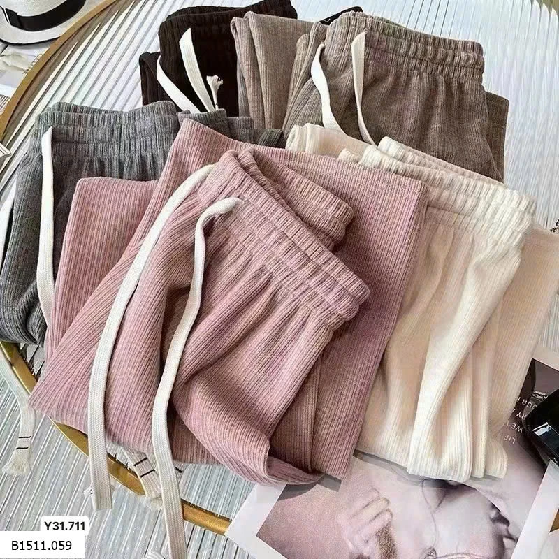 Quần suông vải cashmere Thu/Đông 2025  Giá sỉ 70k/c