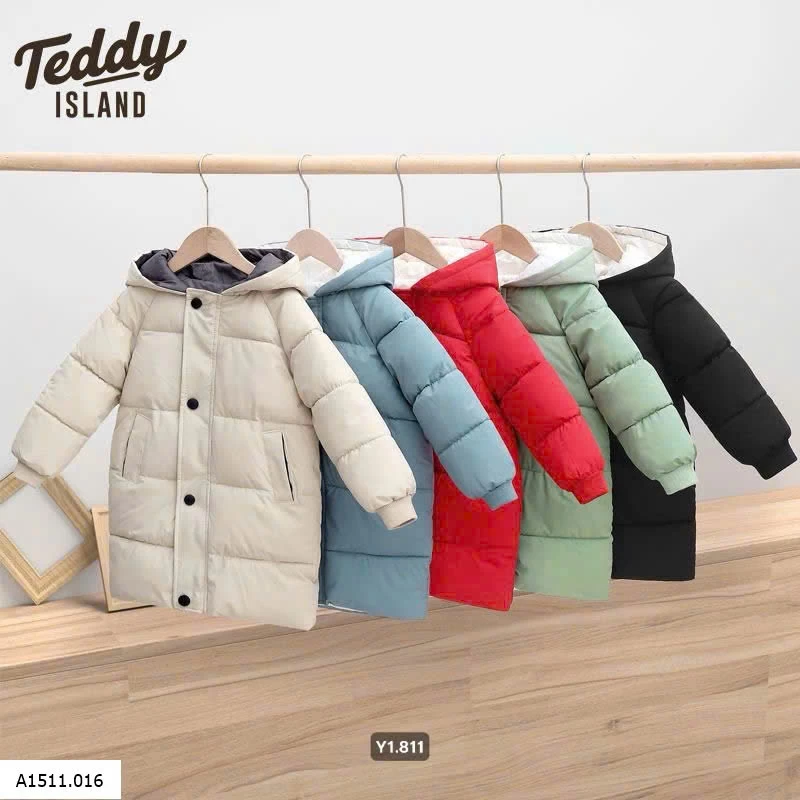 ÁO PHAO MŨ DÁNG DÀI CHO BÉ  Giá sỉ 180k