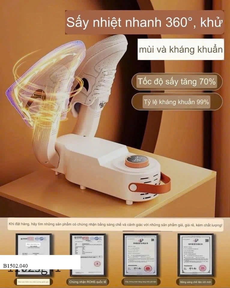 Máy sấy giày   Sỉ 95k