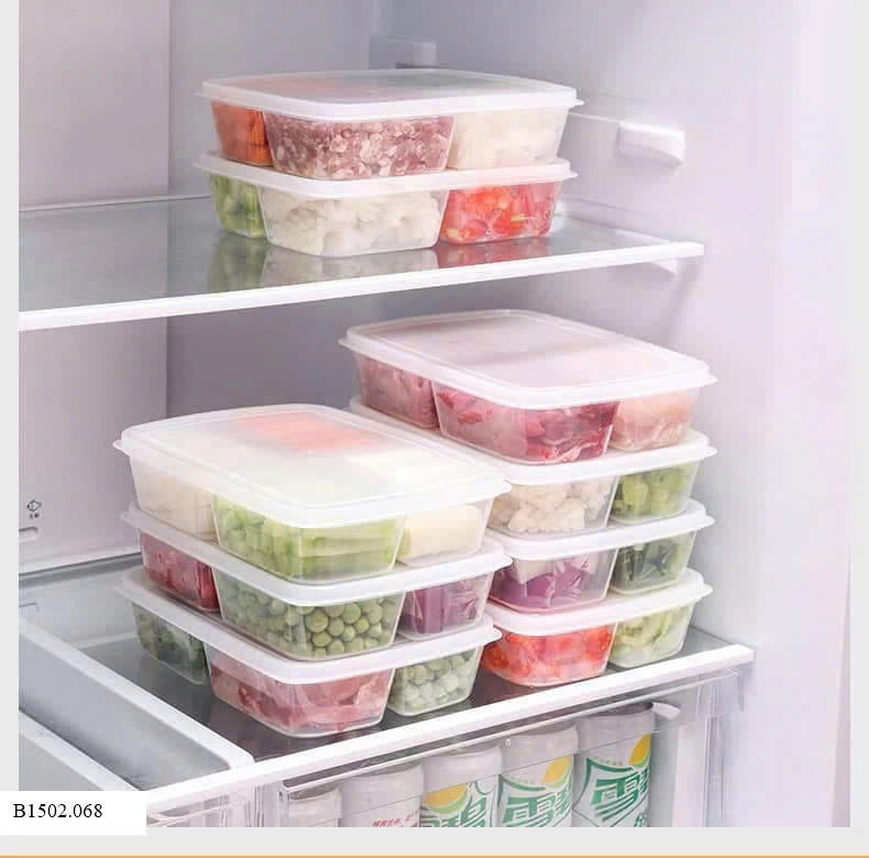 SET 5 HỘP ĐỰNG CHIA NGĂN   Sỉ 40k/ 1 sét 5 hộp