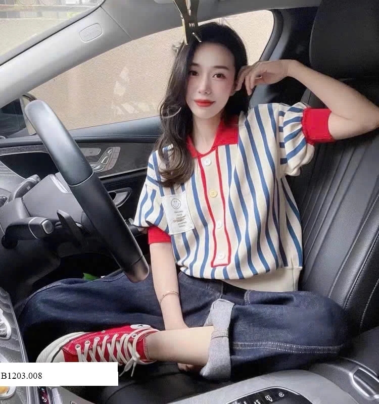 Áo thun tay bồng ngắn  Sỉ 135k
