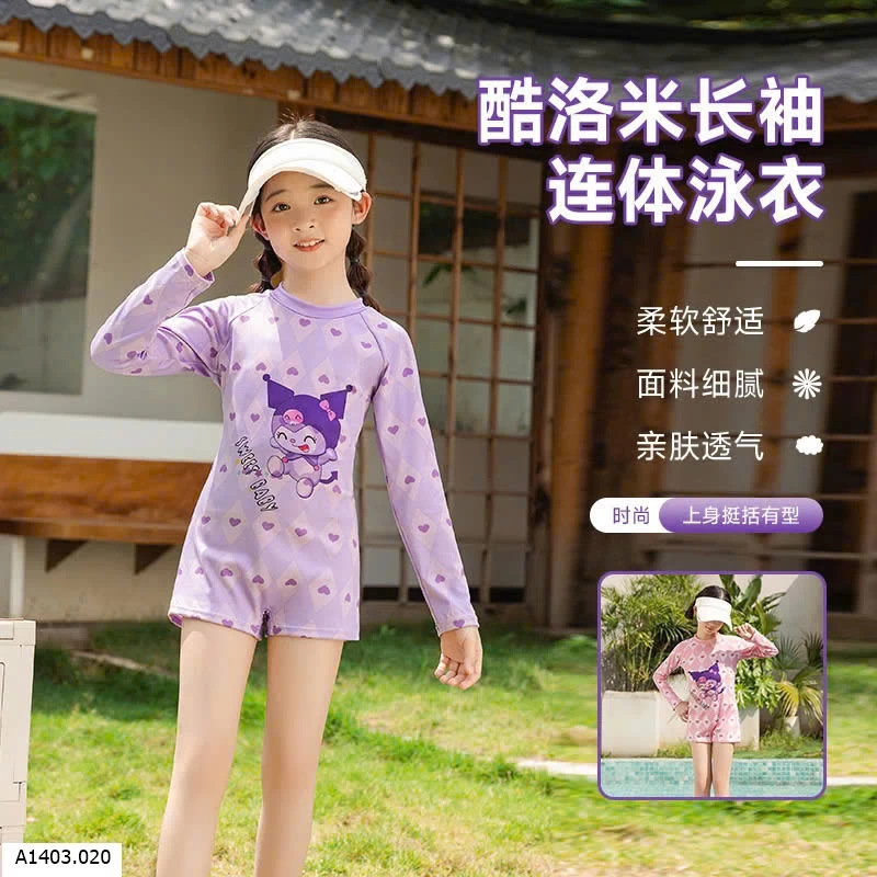 ĐỒ BƠI KUROMI CHO BÉ   Sỉ 87k 