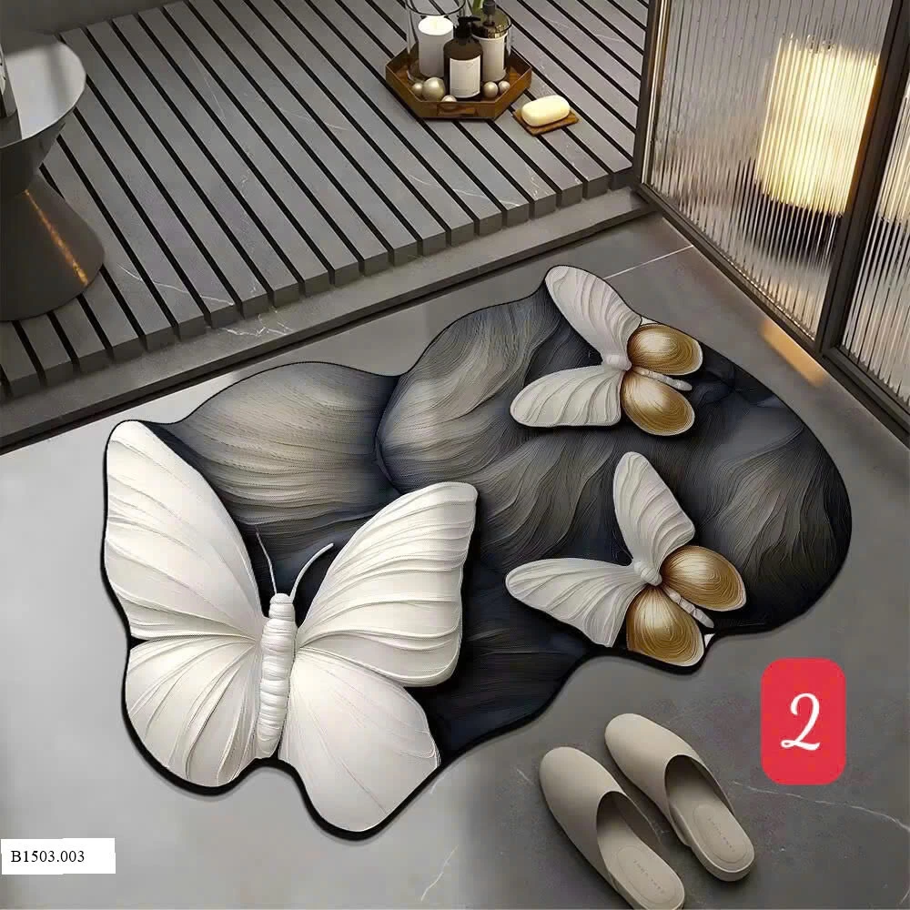 THẢM TRẢI SÀN 3D ĐỘC ĐÁO   Sỉ 46k/ 1 chiếc