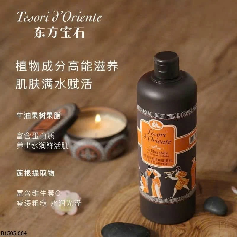 COMBO SỮA TẮM HƯƠNG HOA SEN TESORI Sỉ 275k/set