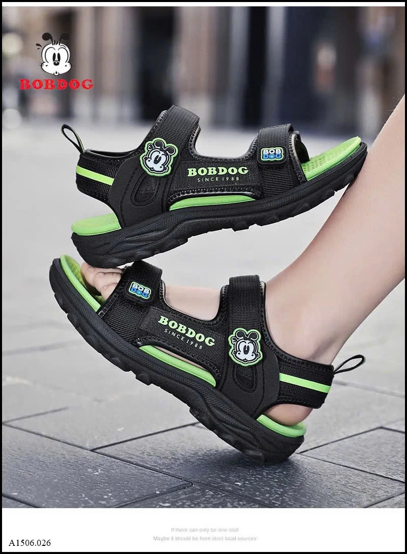 DÉP SANDAL BÉ TRAI BOBDOG   Sỉ 178K