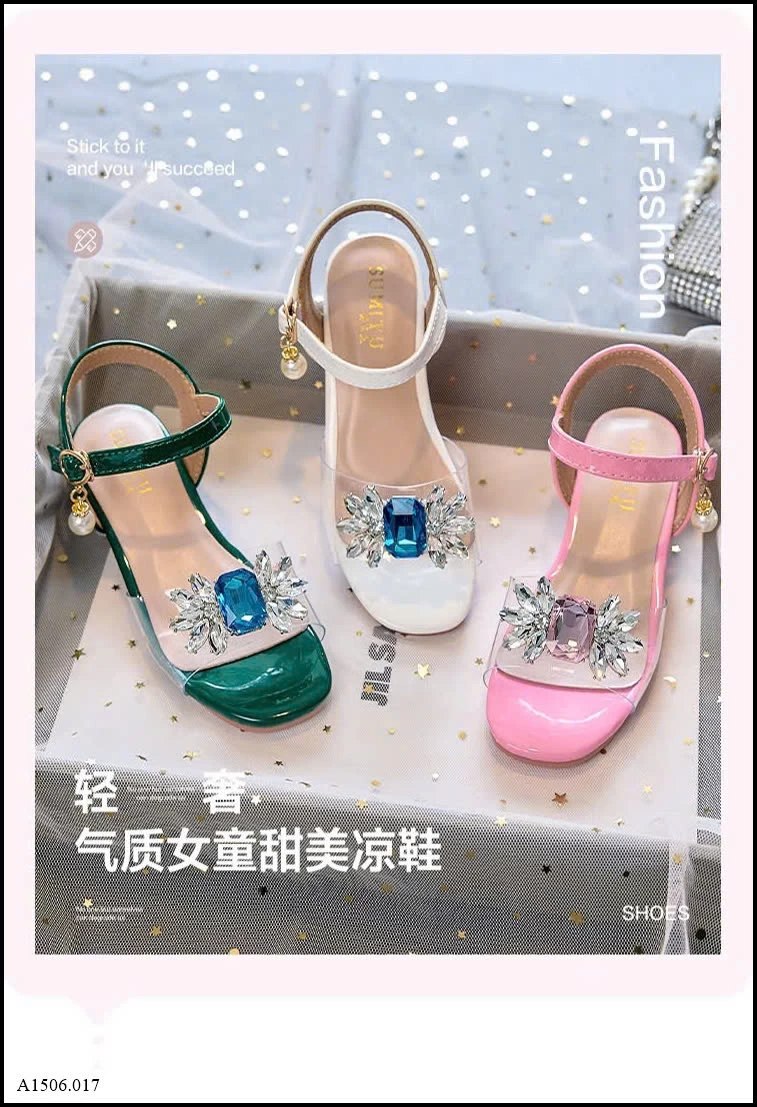 DÉP SANDAL ĐÍNH ĐÁ   Sỉ 195K