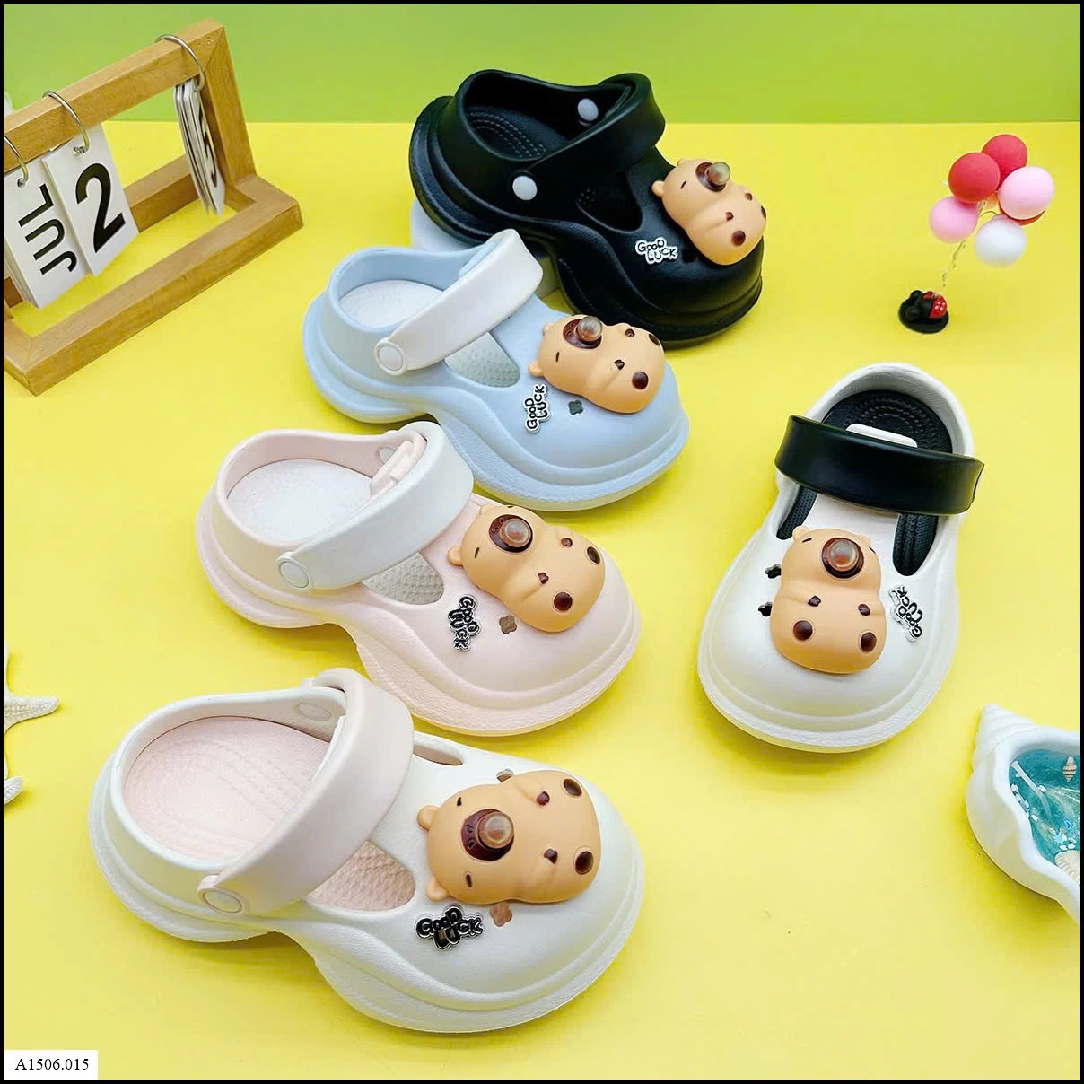 SỤC CROCS CAPYBARA, LỢN HỒNG   Sỉ 110K