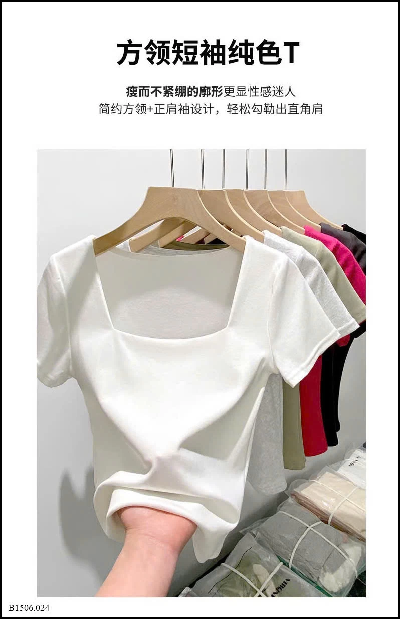 ÁO CỔ VUÔNG NỮ  Sỉ 92k