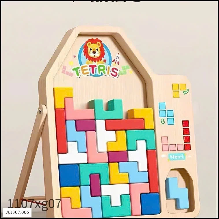 Bộ đồ chơi xếp hình gỗ TETRIS  Sỉ giá 70k