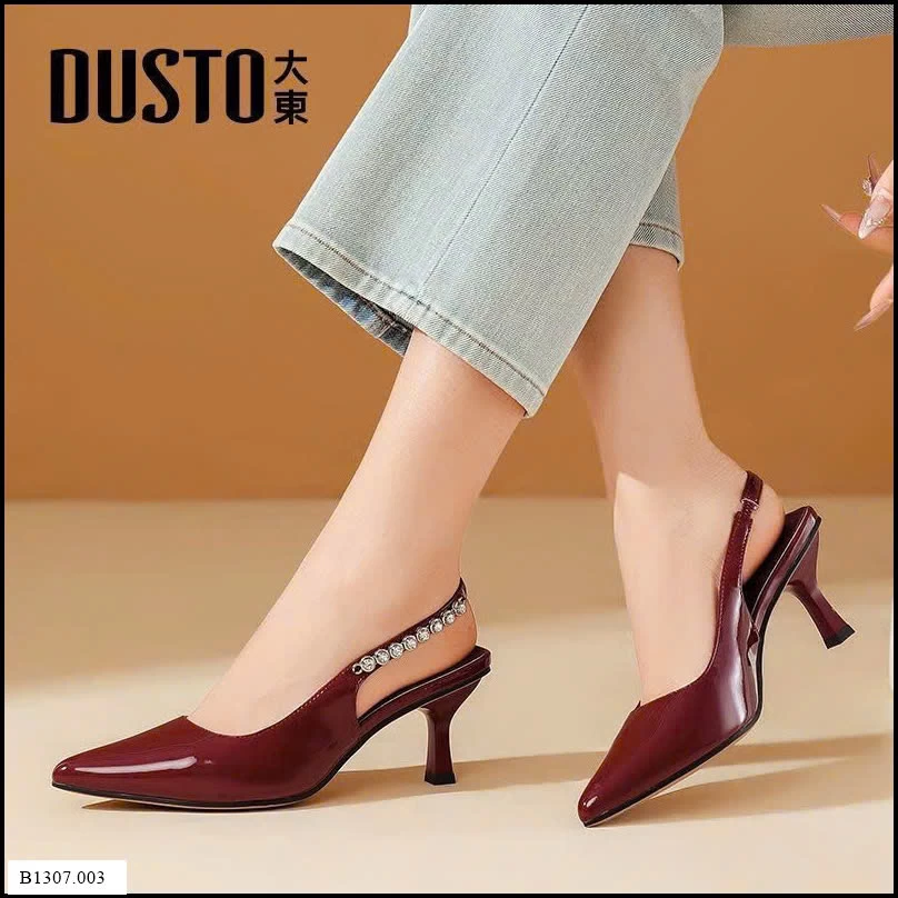 GIÀY HỞ GÓT QUAI ĐÍNH ĐÁ DUSTO Sỉ giá 340k