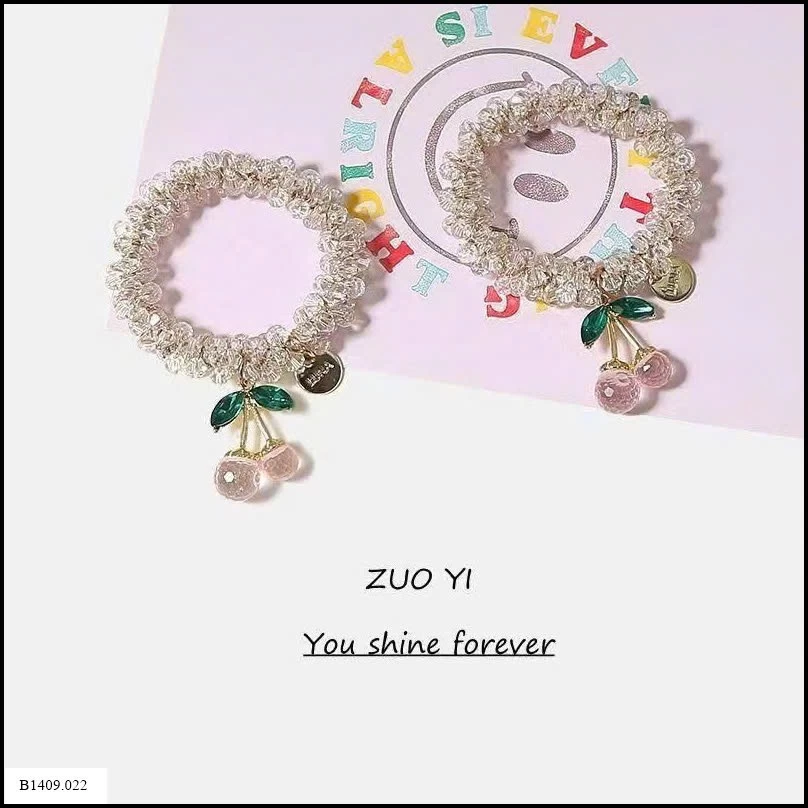 VÒNG CHUN SIÊU SANGG Giá sỉ 28k/1 set 2c mix màu