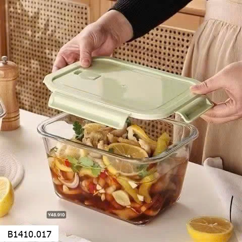Hộp thuỷ tinh 2.6L kèm nắp kín chặt  Giá sỉ 90k