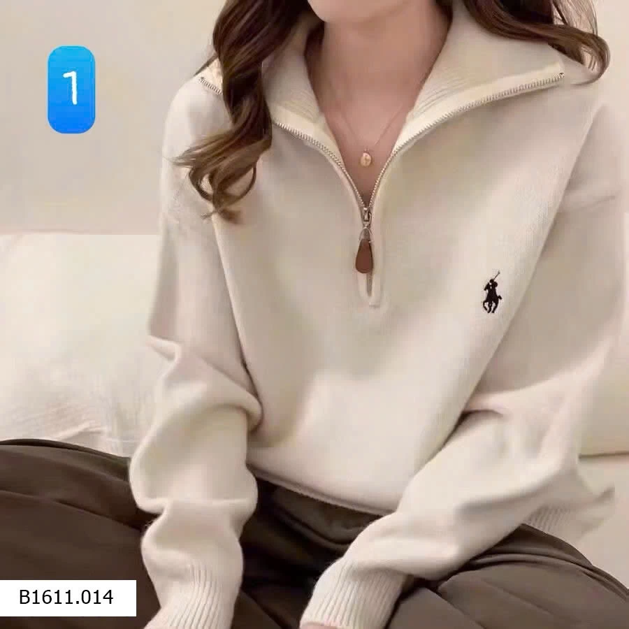 Áo len cổ khóa  Giá sỉ 135k