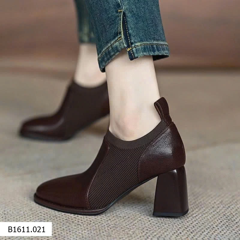 GIÀY PHỐI CHUN DÁNG BOOT  Giá sỉ 210k