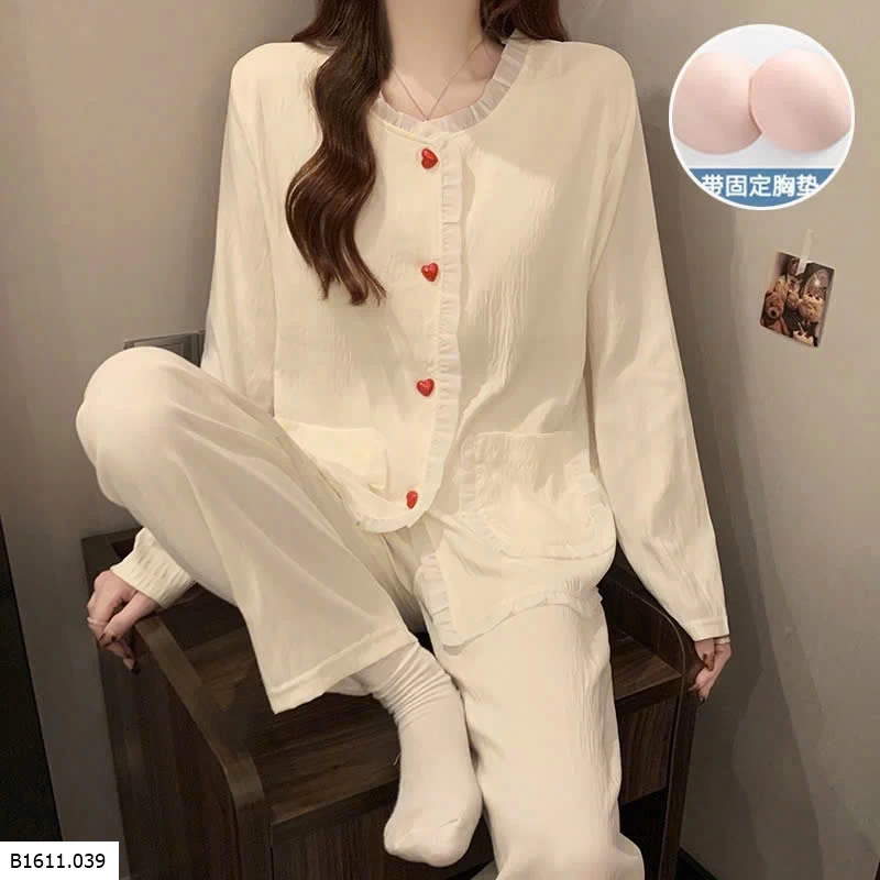 BỘ COTTON KÈM BRA  Giá sỉ 195k